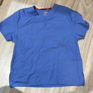 Dickies scrub top size medium